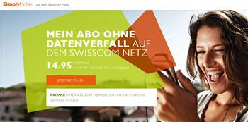 Swisscom lanciert Simplymobile - Vertrieb exklusiv via Coop