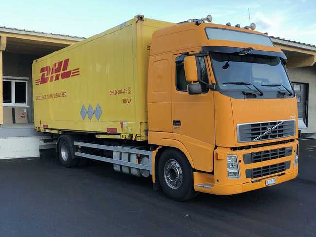 Erstes Schweizer DHL-Paket-Depot in Betrieb