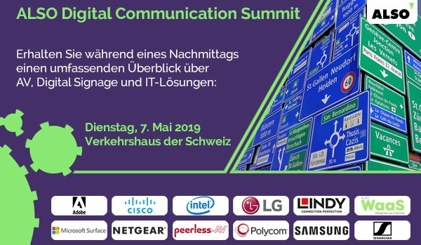 Einladung zum ALSO Digital Communication Summit