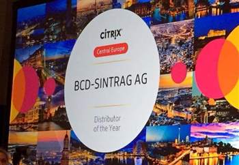 BCD-Sintrag ist Best Citrix Distributor in Central Europe