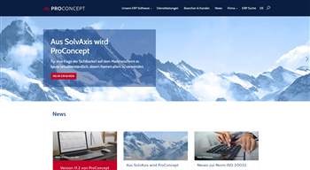 Solvaxis heisst neu Proconcept