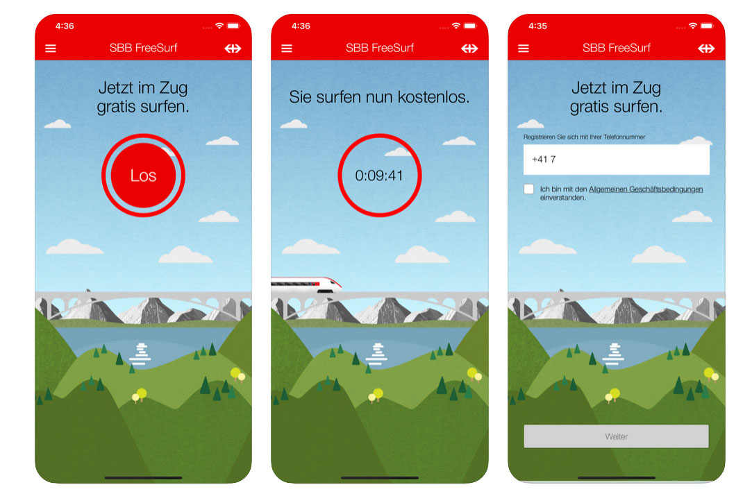 SBB bietet kostenloses Internet in Fernverkehrszügen