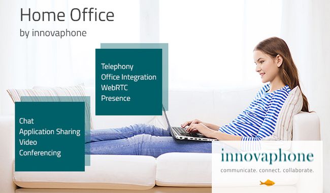 Arbeiten Sie doch einfach von zuhause aus: Home Office by innovaphone