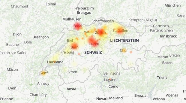Swisscom kämpft mit Internet-Störung