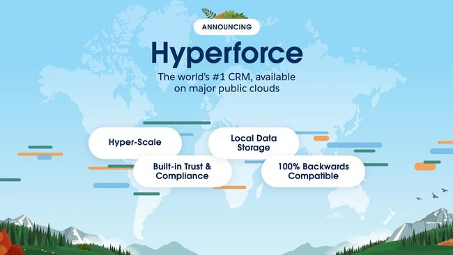 Salesforce: Partnerschaft mit AWS, Hyperforce kommt in die Schweiz