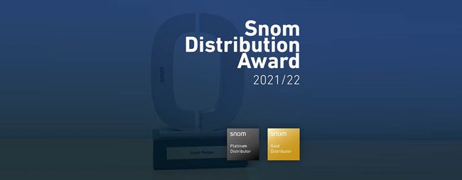 Snom zeichnet Distributoren aus