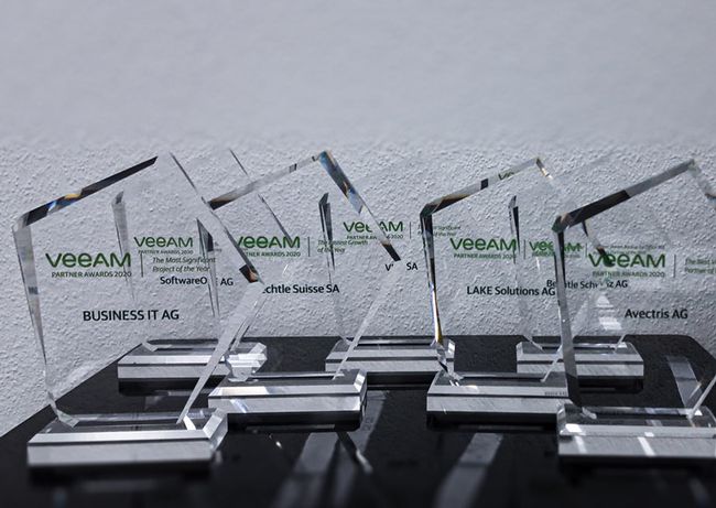 Veeam verleiht Partner Awards 2020