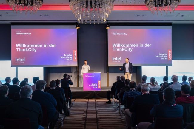 Lenovo begrüsst 170 Partner und Kunden am ersten Think Datacenter Day 