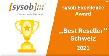 KMU Informatikpartner wird von Sysob mit Best-Reseller-Award geehrt