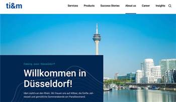 Ti&m eröffnet in Düsseldorf fünfte Niederlassung