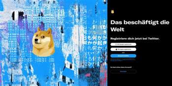 Twitter- gegen Dogecoin-Logo ausgetauscht - Aktie hebt ab