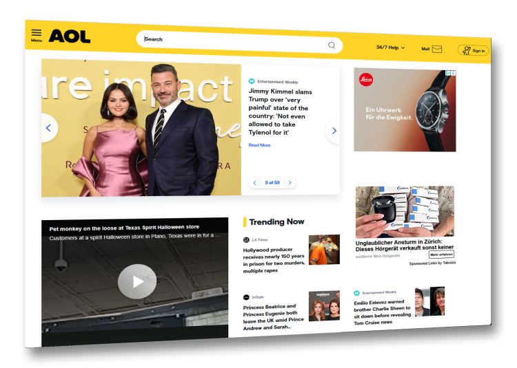 AOL geht an italienischen Konzern Bending Spoons 