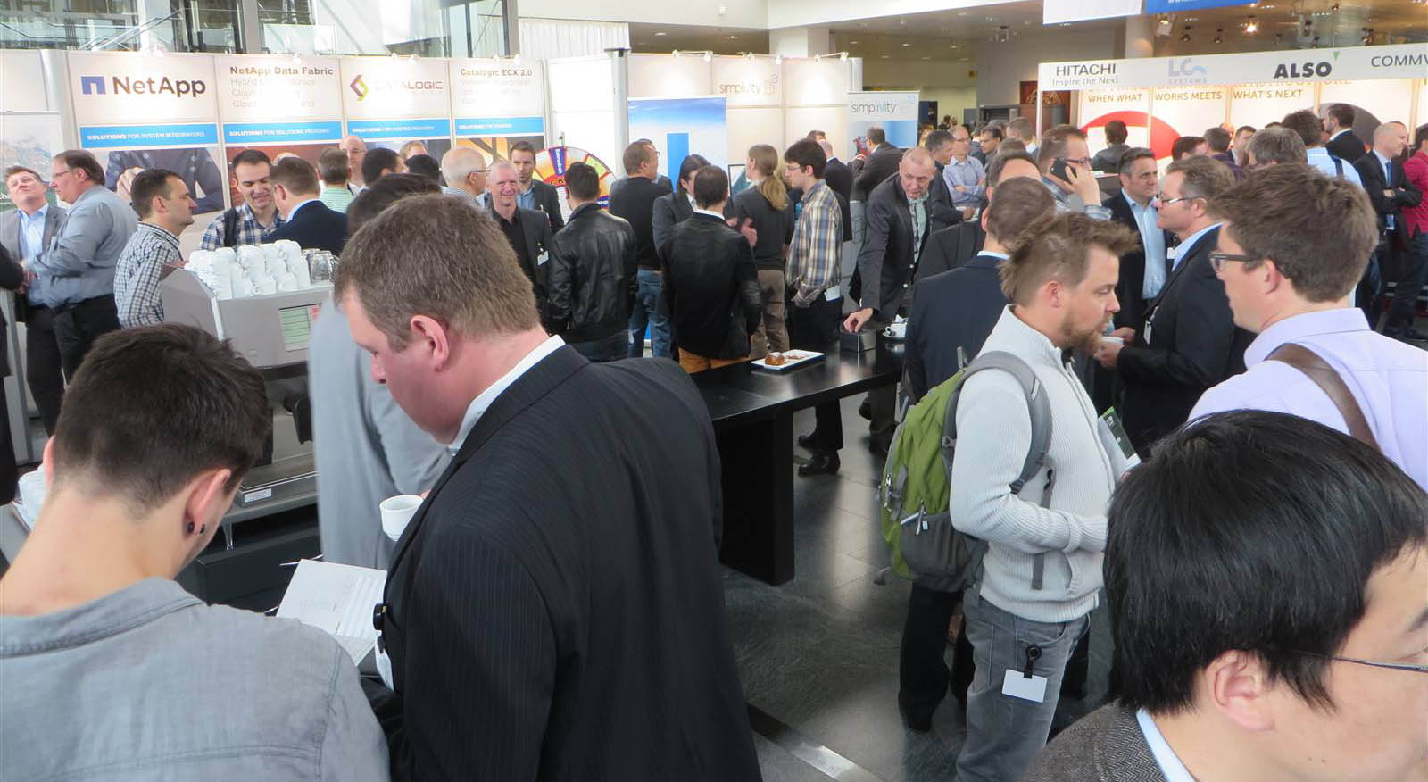 Volles Haus am Storage Solutions Day 2015