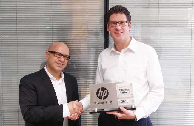 HP-Auszeichnungen für Business IT