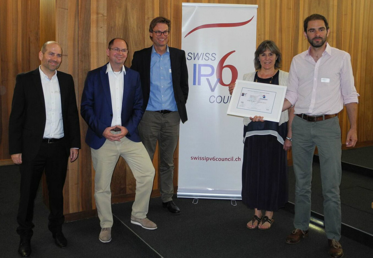 Swisscom erhält Jim Bound Award für IPv6 Einführung