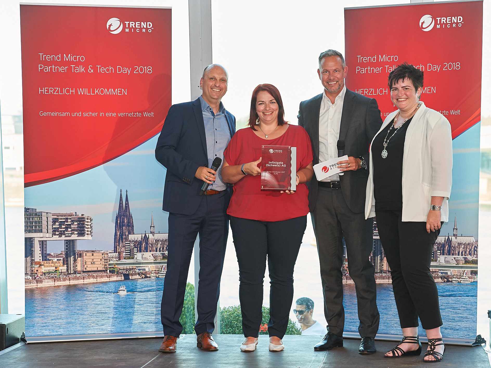 Trend Micro kürt Infinigate Schweiz zum besten Distributor Alps 2017