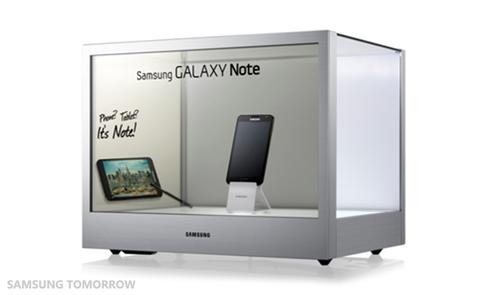 Transparenter Display von Samsung