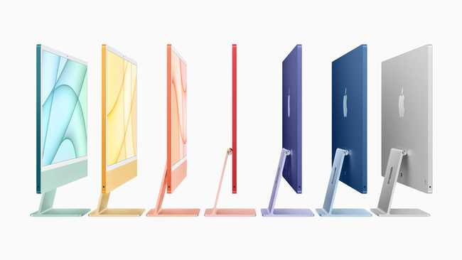 Apple lanciert den farbigen iMac neu