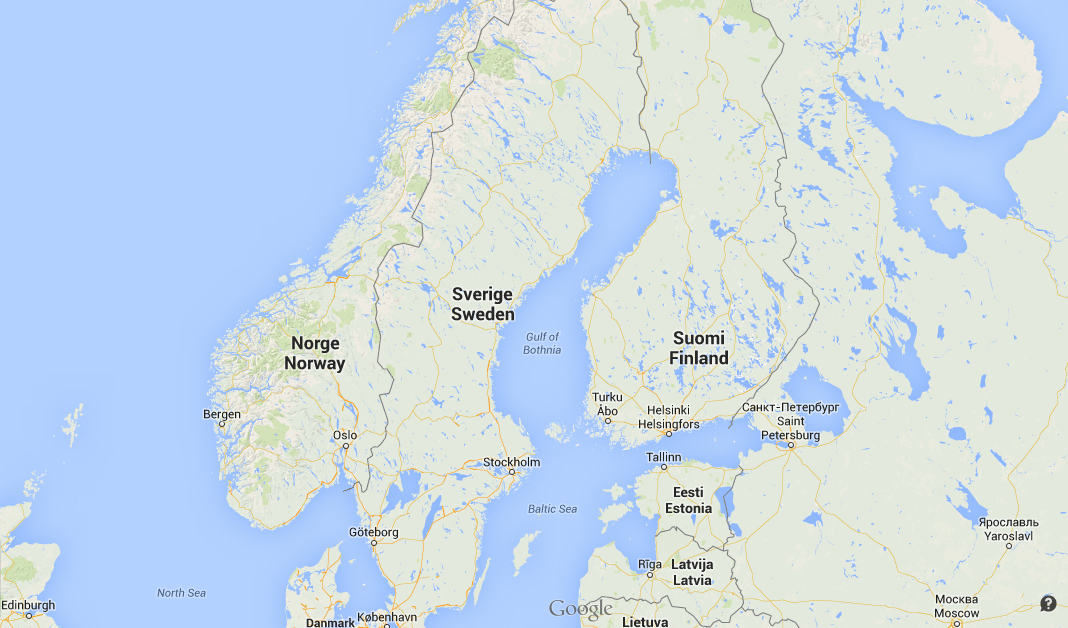Co-Location ist im Norden Europas am günstigsten
