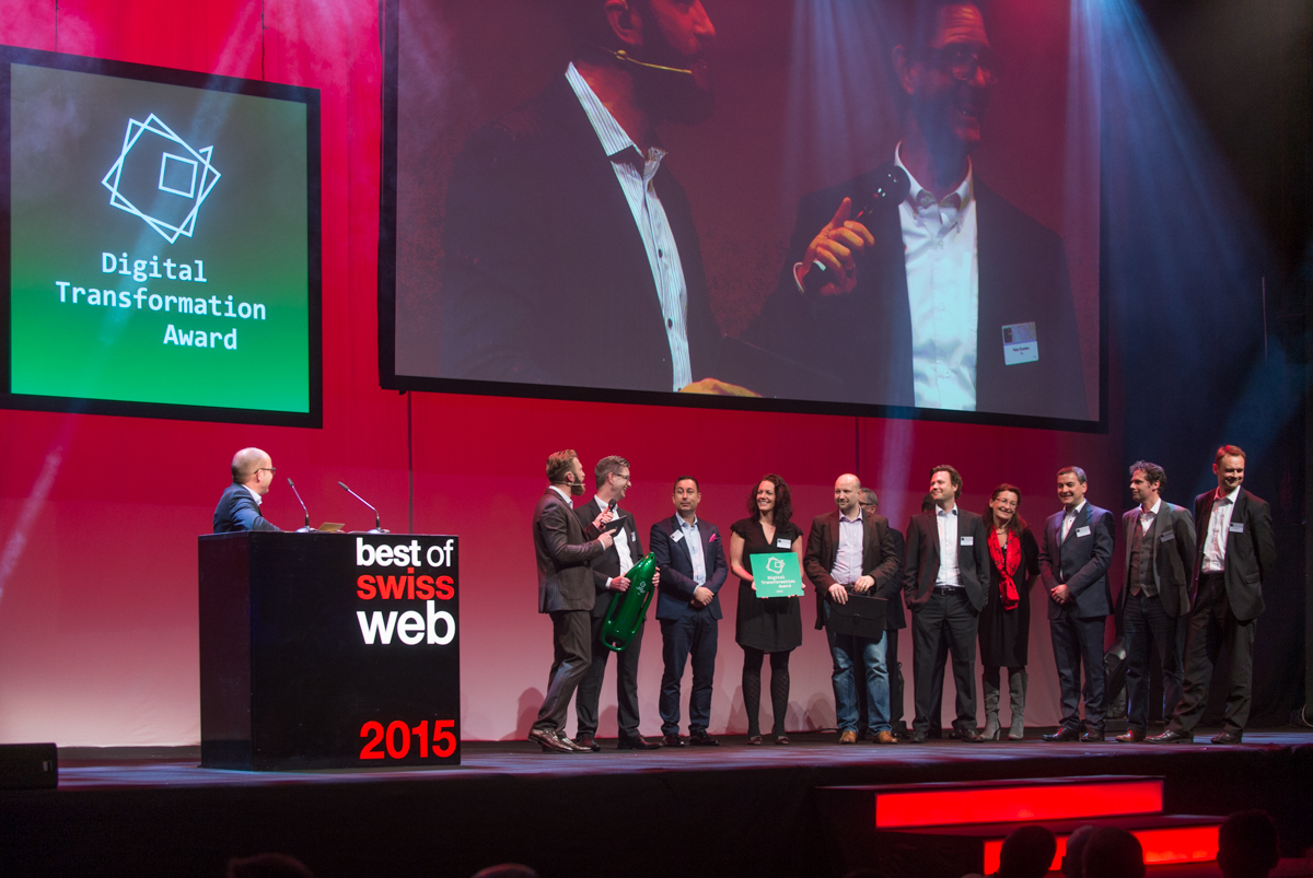 Swiss com ist Master of Swiss Web 2015 - Bild 1