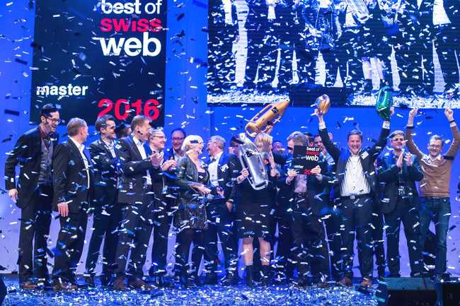 Schweizerische Post wird zum Master of Swiss Web 2016 gekuert - Bild 1