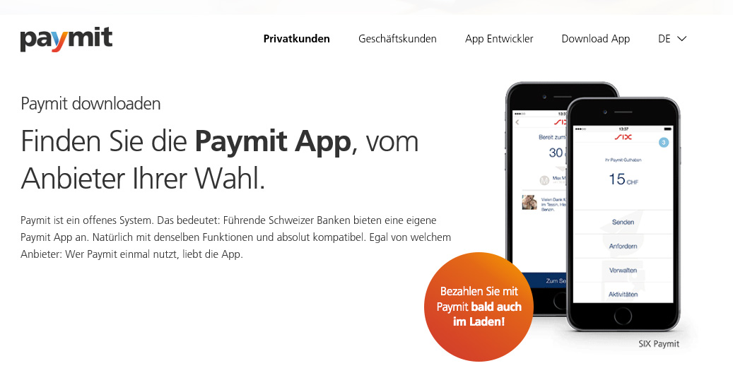 Paymit ermöglicht schon bald Online-Zahlungen 