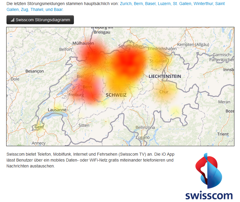 Update: Riesige Festnetz-Störung bei Swisscom - IT Reseller