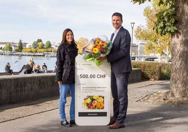 Twint vermeldet 500000 Kunden - Bild 1