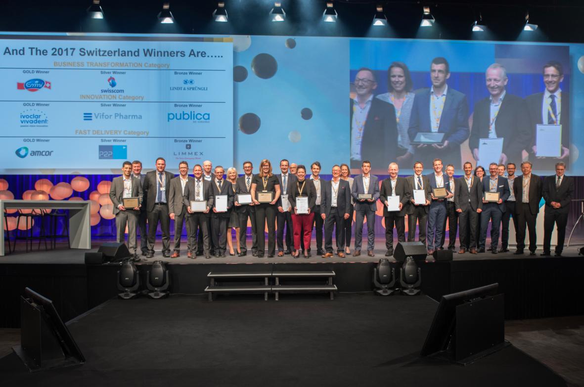 SAP Schweiz verleiht Quality Awards 2017 - Bild 1