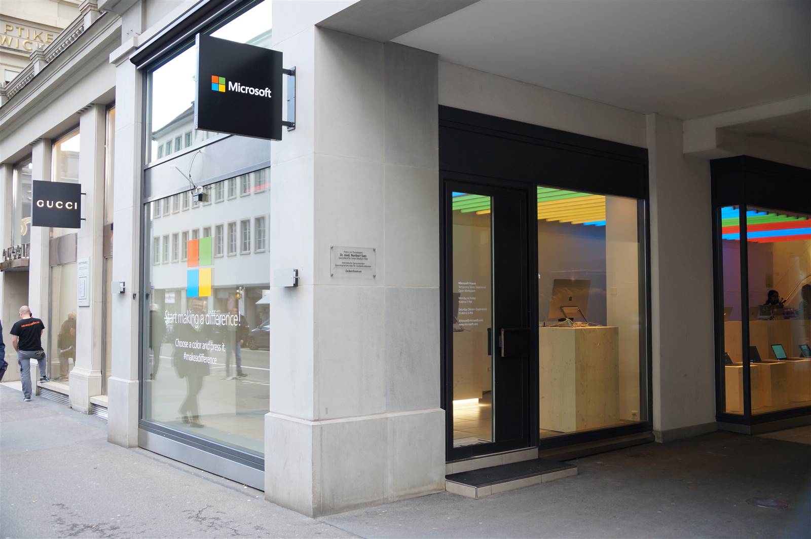 Pop Up House: Microsoft zeigt in Zürich seine Welt auf drei Stockwerken