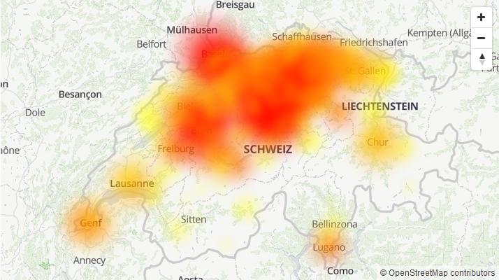 Update Schweizweite Stoerung bei Swisscom - Bild 1