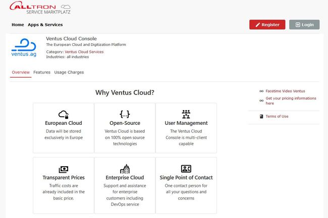 Alltron erweitert Service Marktplatz um Ventus Cloud - Bild 1