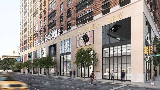 Google öffnet physischen Store in New York