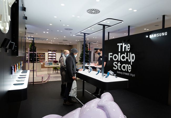 Samsung mit Pop-up Store im Jelmoli Zuerich - Bild 1