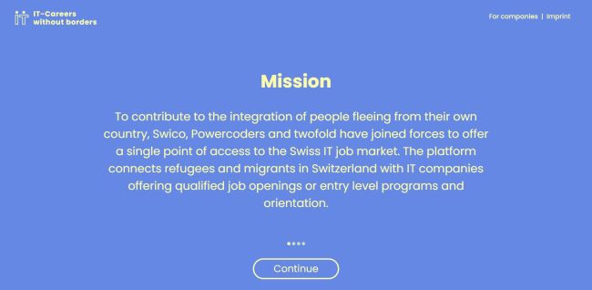 Swico, Powercoders und Twofold lancieren Job-Plattform für Flüchtlinge