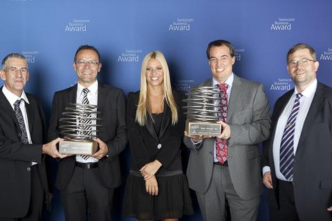 Nord Stream und Galliker Transport gewinnen Swisscom Business Award - Bild 1
