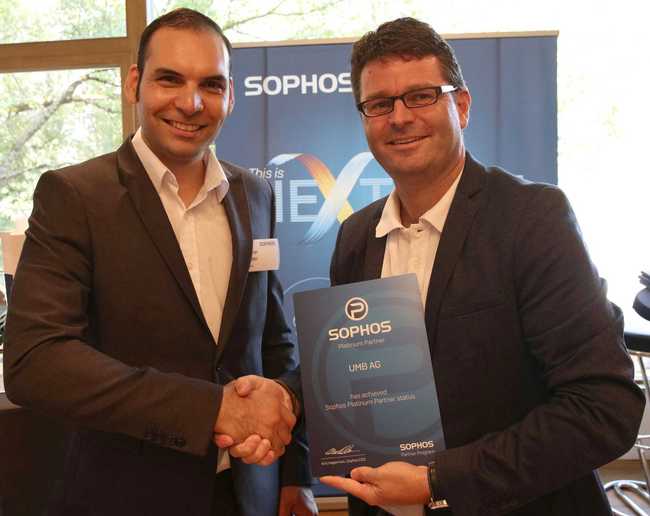 Sophos macht UMB zum Platinum-Partner - Bild 1