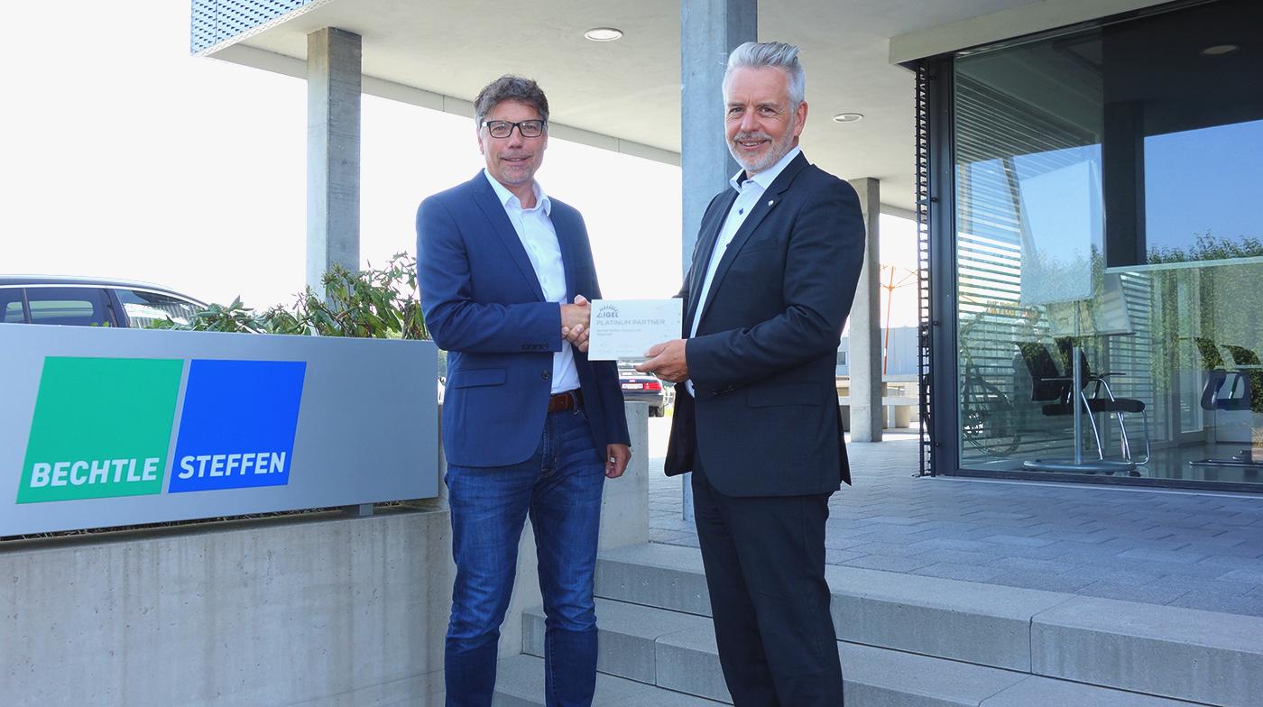 Igel macht Bechtle Steffen zum ersten Platinum Partner in der Schweiz - Bild 1