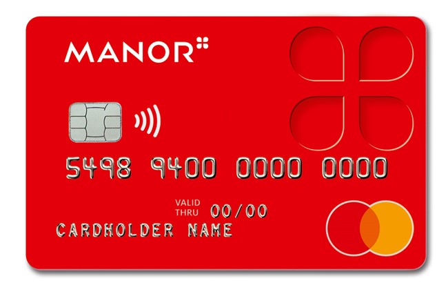 Kostenlose Kreditkarte von Manor - Bild 1